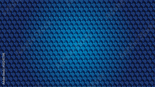 blue hex grate