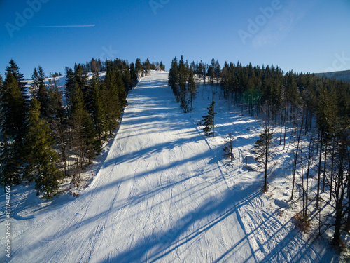 Szeroki stok narciarski