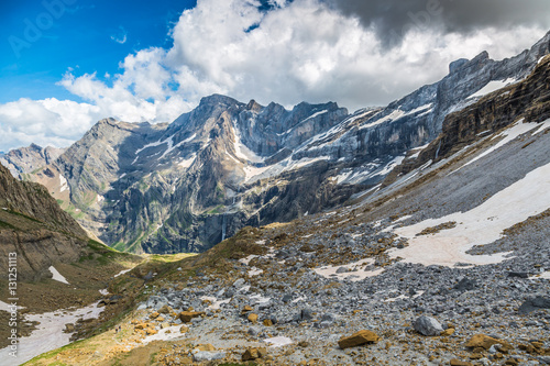 Foto Scenic view of famous Cirque de Gavarnie, Pyrenees