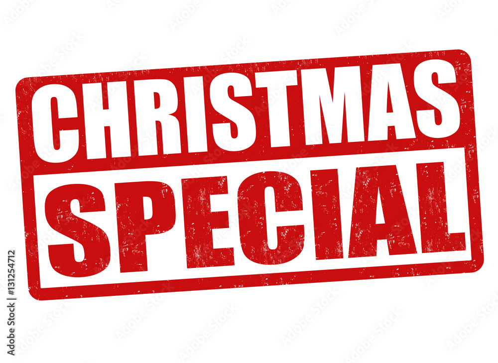 Christmas special sign or stamp Christmas special sign or stamp