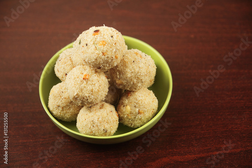 Rava Ladoo sweets 