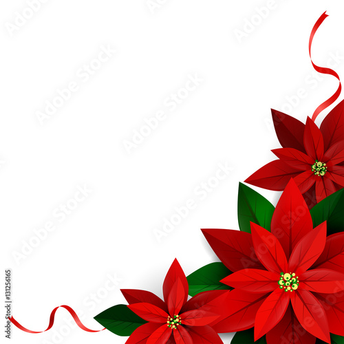 Fototapeta Naklejka Na Ścianę i Meble -  Christmas decoration on white