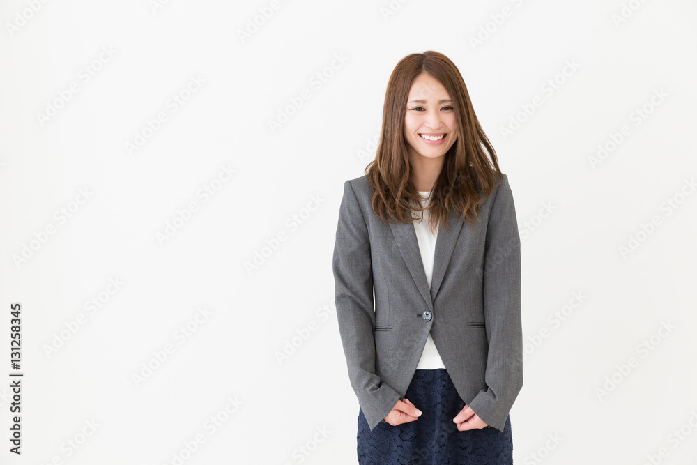 笑顔の女性 ビジネス 笑顔の女性 ビジネス
