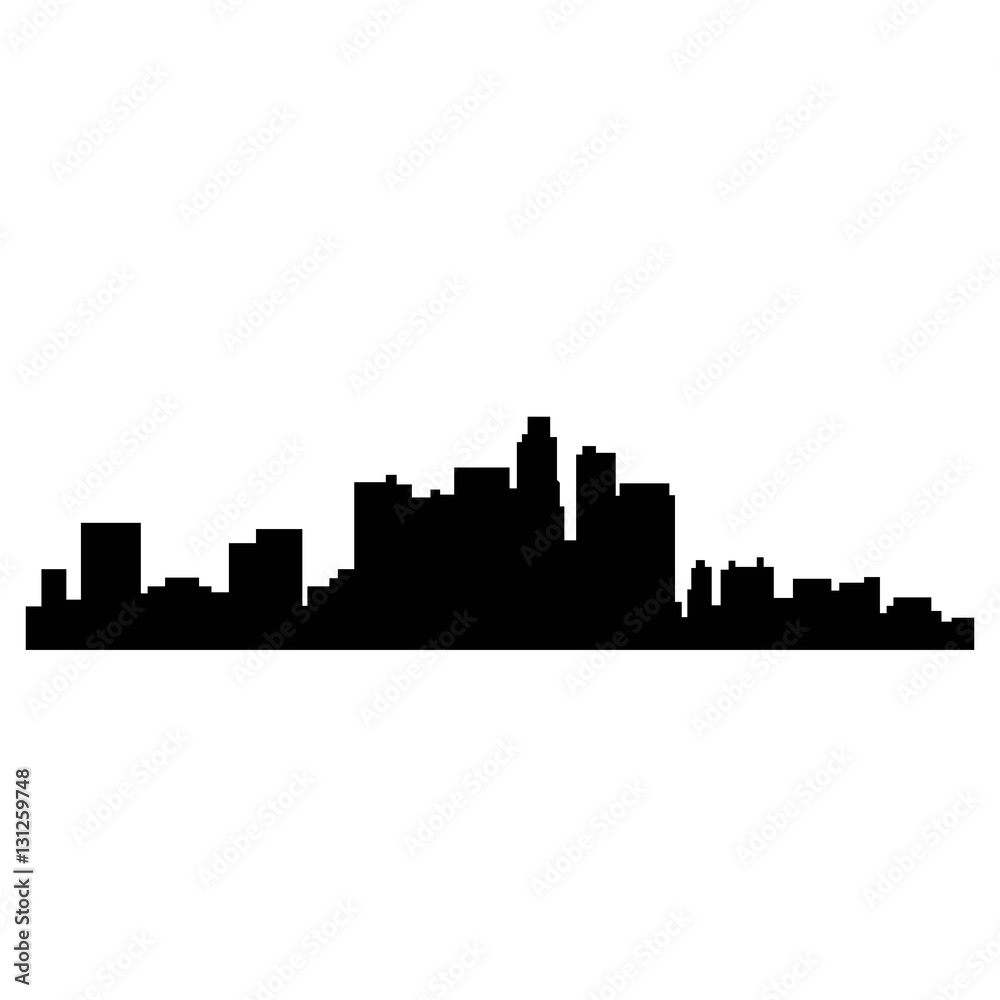 City silhouette 