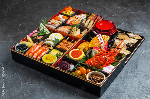 おせち料理 General Japanese New Year dishes(osechi)