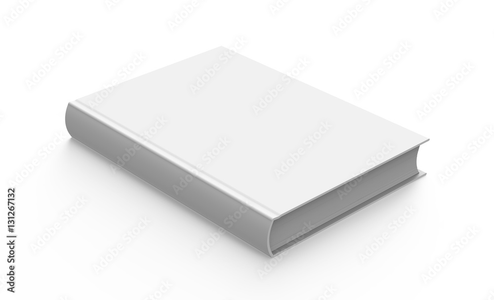 Blank hard cover book template Blank hard cover book template