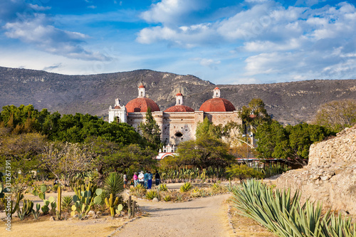 Photography San Pablo Church In Mitla, Oaxaca, Mexico.