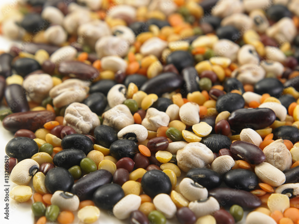assorted beans