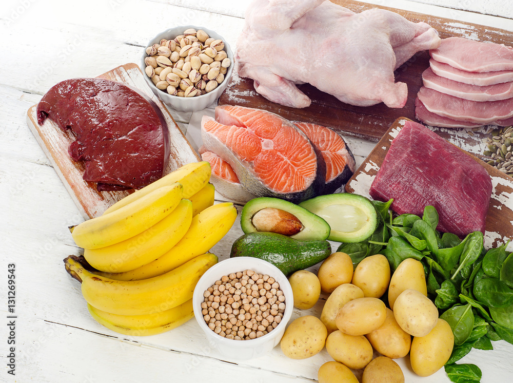 Natural products rich in vitamin B6. Natural products rich in vitamin B6.
