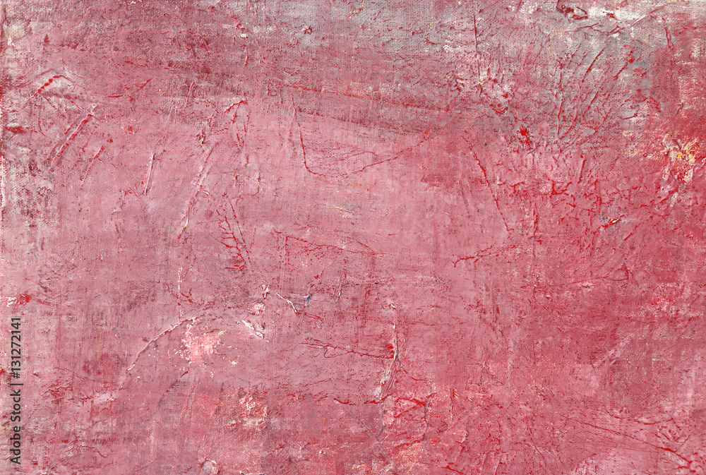Red wall textures imitated by acrylic on canvas. Rough background. Red wall textures imitated by acrylic on canvas. Rough background.