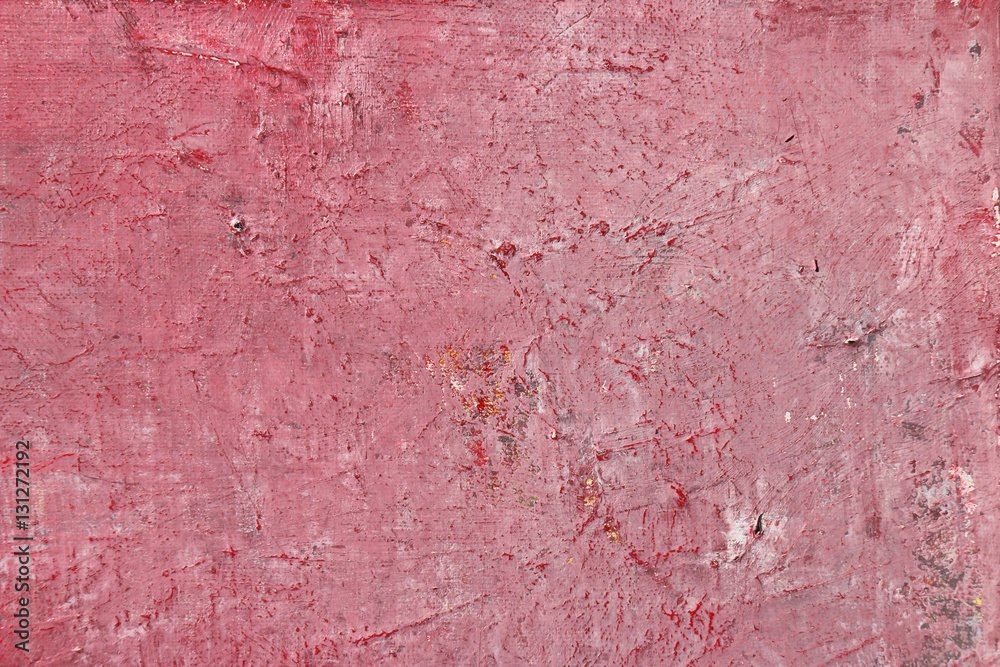 Red wall textures imitated by acrylic on canvas. Rough background. Red wall textures imitated by acrylic on canvas. Rough background.