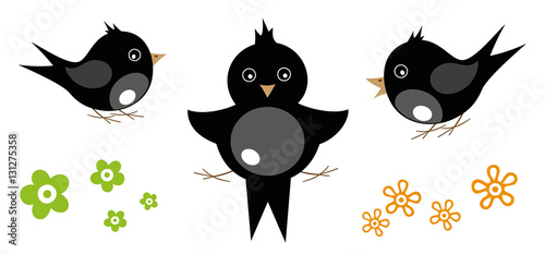 Kleine Schwalben, Frühling, Frühlingsanfang