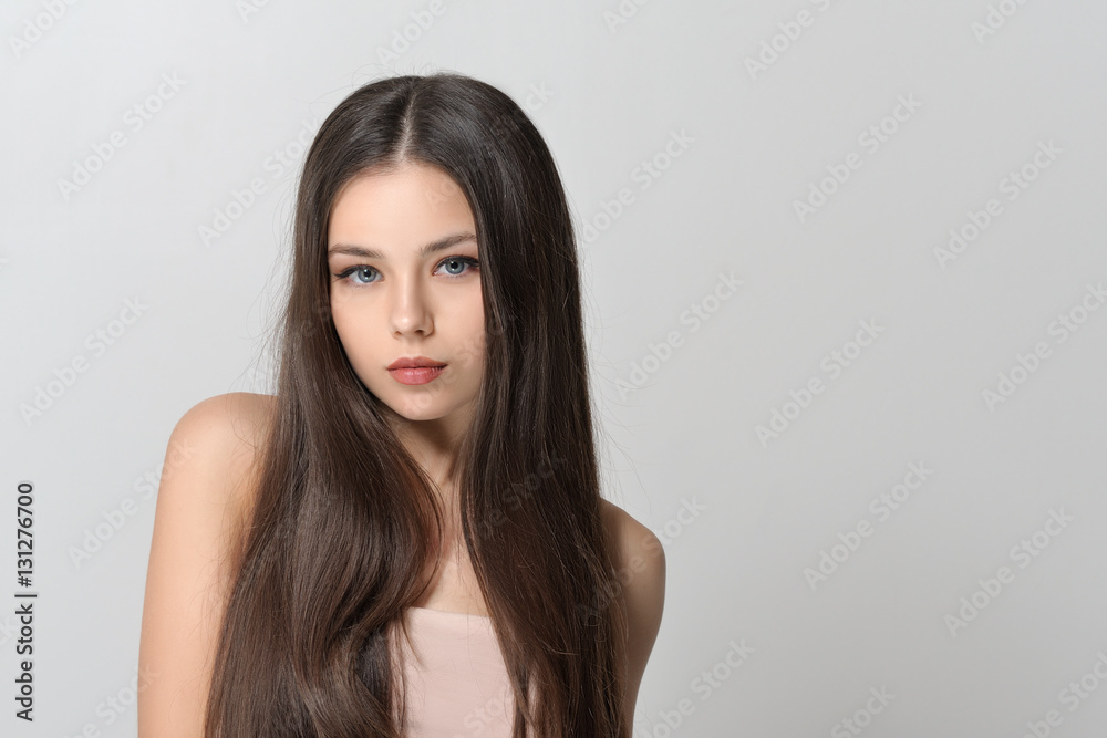 Concept skin care and hair Concept skin care and hair