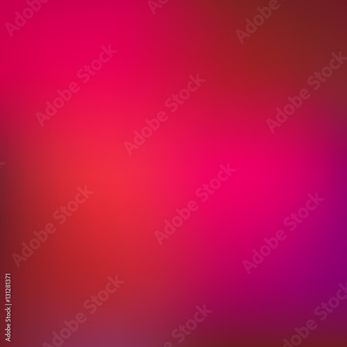 Gradient pink abstract vector blur background.