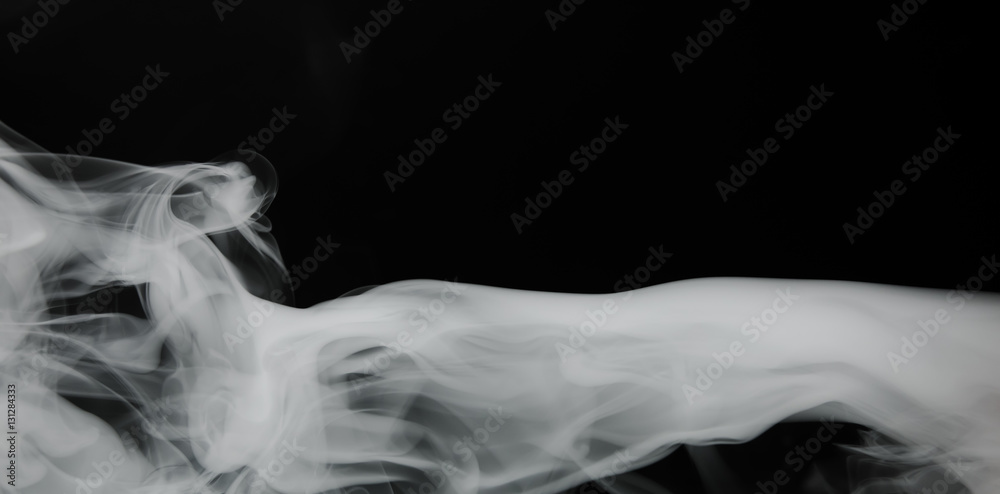 smoke background and dense fog