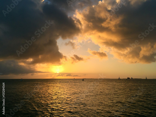 Sea sunset, Key West, Florida. © usssajaeree