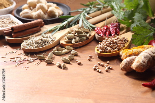 Wallpaper Mural assorted spices Torontodigital.ca