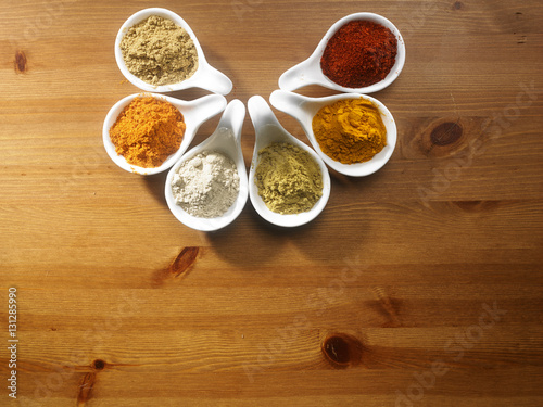 assorted curry powder