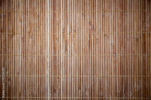 Bamboo napkin texture. Wood stripes background.