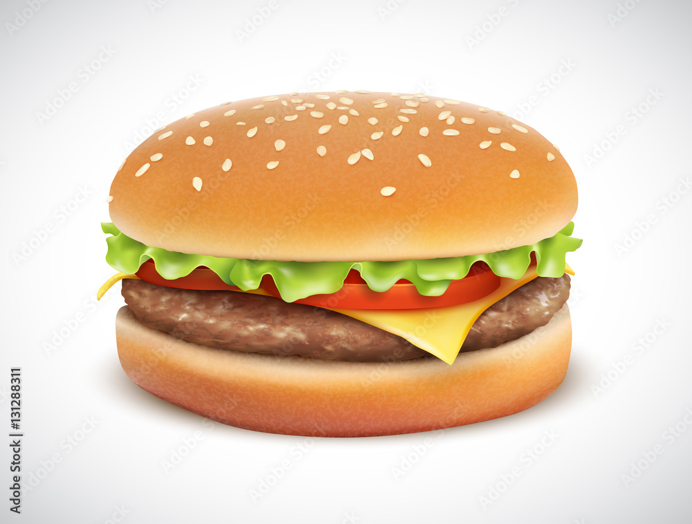 Hamburger vectoriel 1