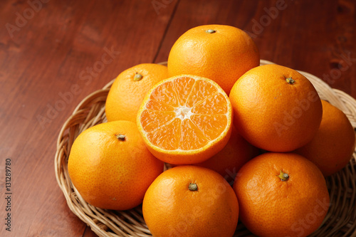 みかん　Japanese Mandarin orange　Mikan photo