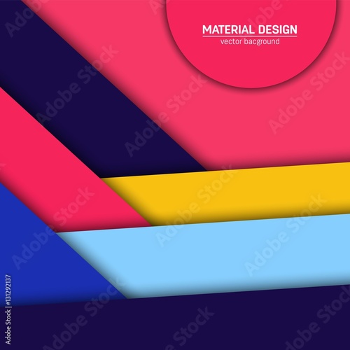 Vector material design background. Abstract creative concept layout template. For web and mobile app, paper art illustration design. style blank, poster, booklet. Motion wallpaper element. Flat ui Free Download Vector material design background. Abstract creative concept layout template. For web and mobile app, paper art illustration design. style blank, poster, booklet. Motion wallpaper element. Flat ui - GFXLoad