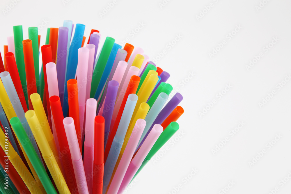 colorful straw colorful straw