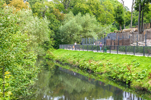 RUSSIA, KALININGRAD - August, 2016: Kaliningrad Zoo.