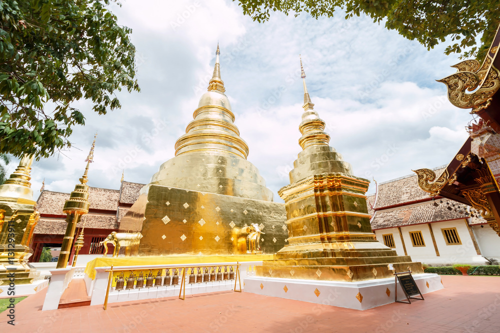 Naklejka premium Group of Chedi