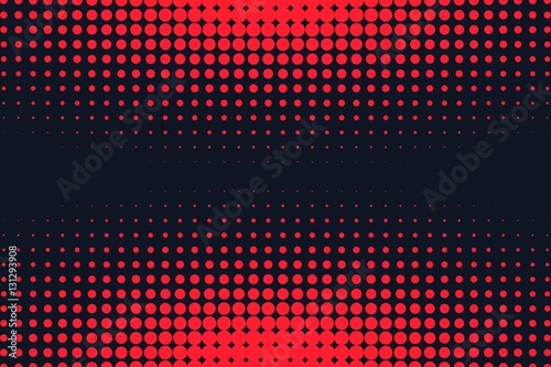 Abstract creative concept vector comics pop art style blank layout template with clouds beams and isolated dots pattern on background. For sale banner, empty bubble, illustration comic book design