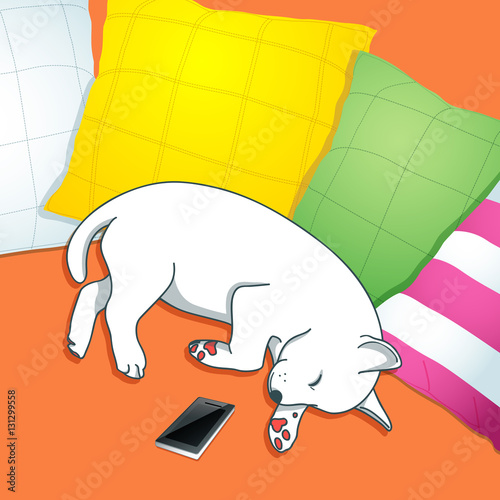 sleeping dog