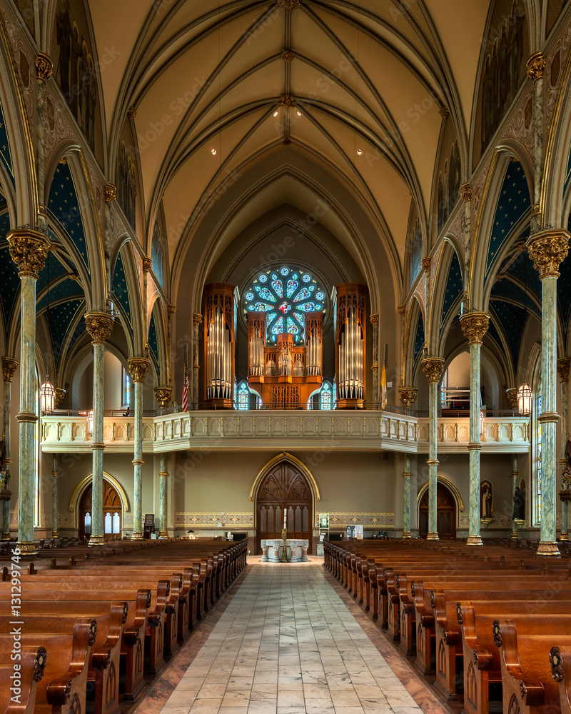 Cathedral of St. John the Baptist in Savannah, Georgia