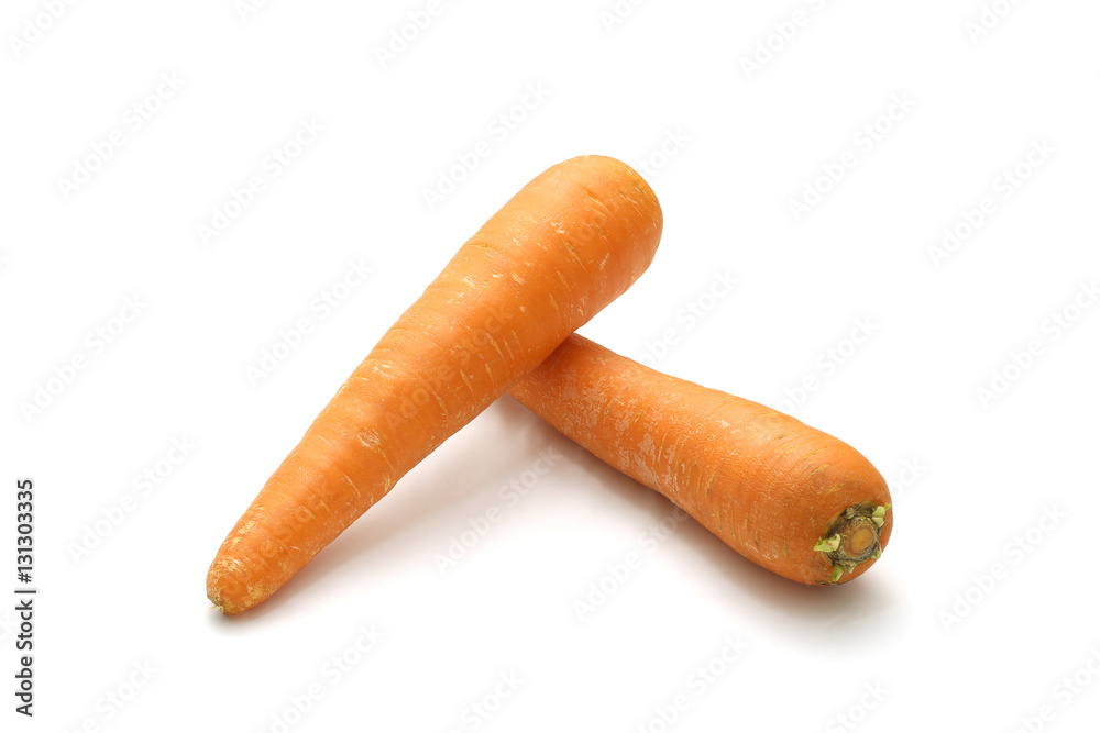 Isolated carrot on white background with clipping path Isolated carrot on white background with clipping path
