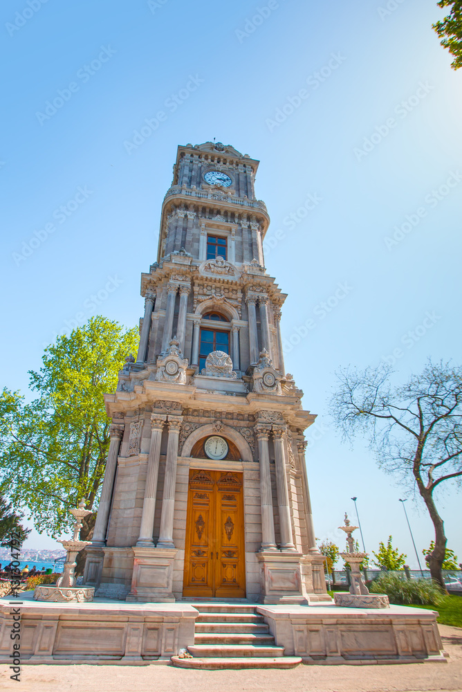 The clock tower Dolmabahce, istanbul