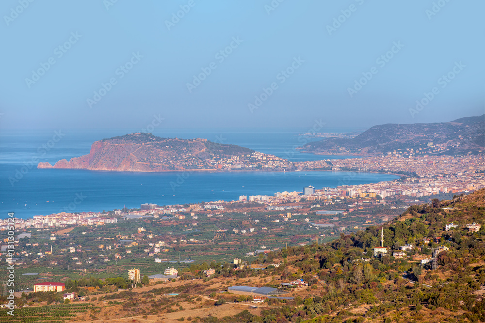 Alanya peninsula. Turkish Riviera