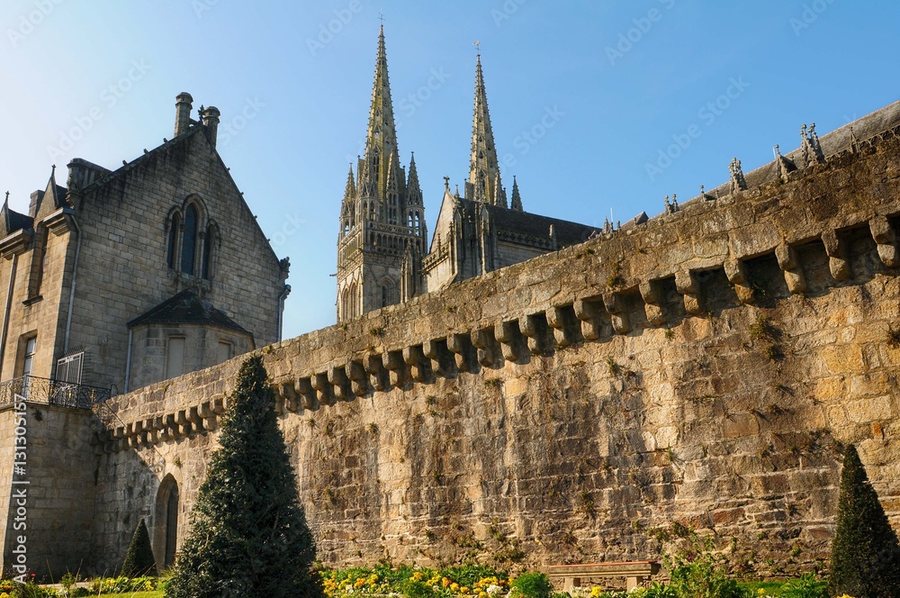 Obraz premium quimper bretagne cornouaille france