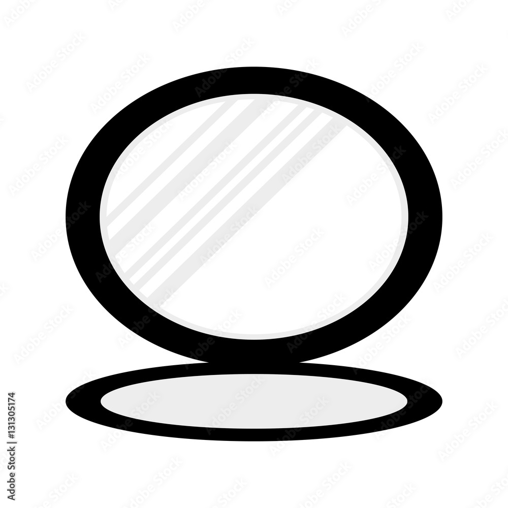 small mirror icon image vector illustration design small mirror icon image vector illustration design