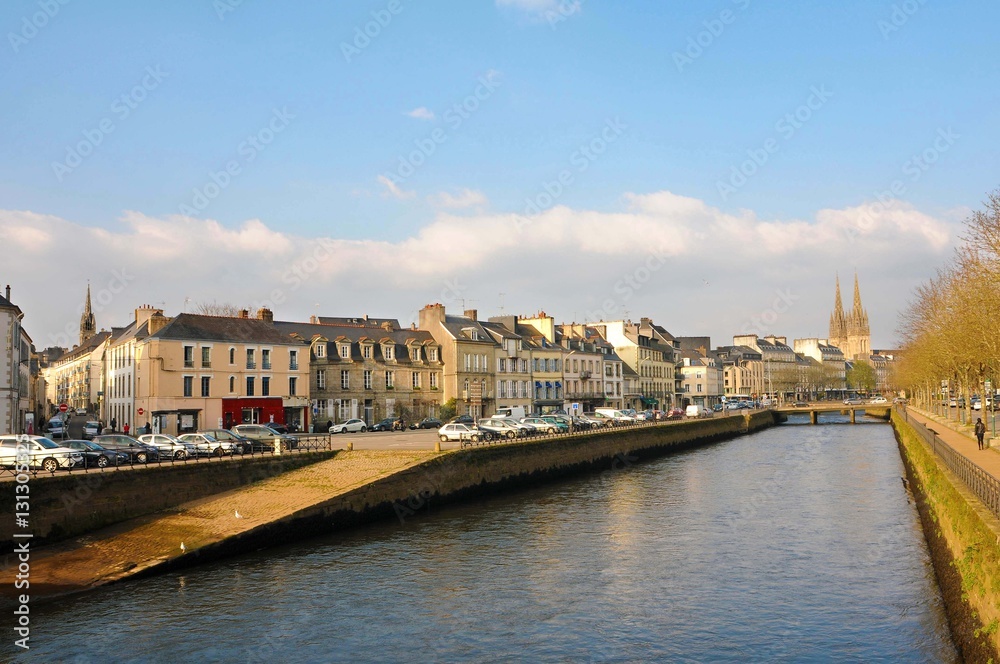 Fototapeta premium quimper france 