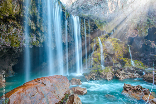 amazing Yerkopru waterfall photo