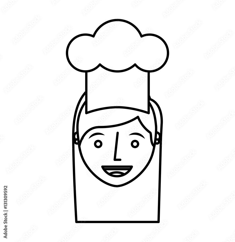 chef avatar character icon vector illustration design chef avatar character icon vector illustration design