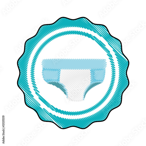 baby shower related icon image vector illustration design 