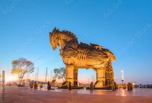 Trojan horse, Canakkale Turkey