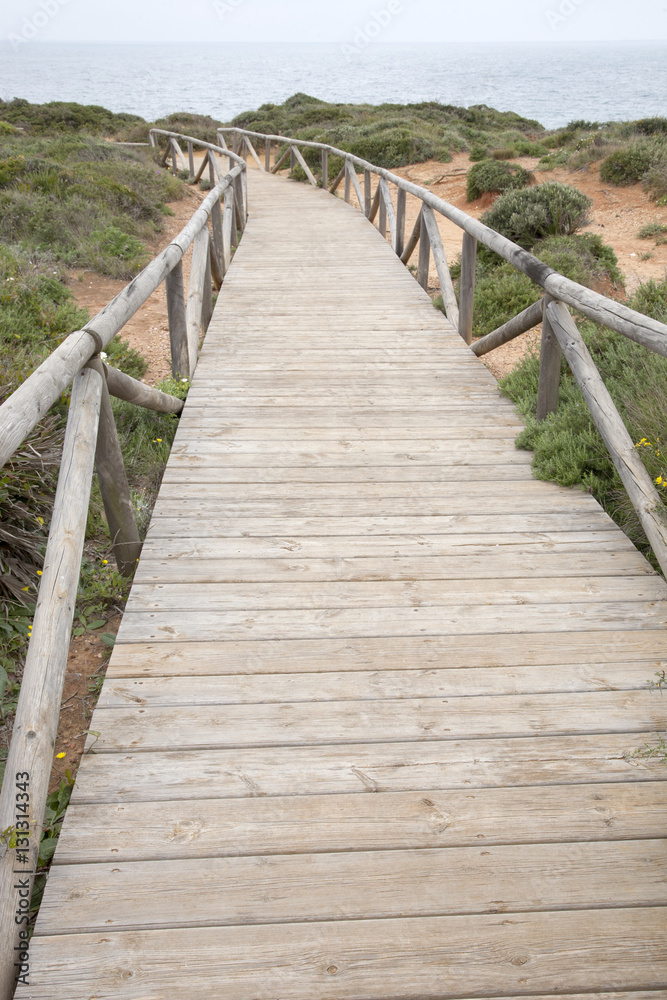 Footpath to Conil and Roche Coves; Cadiz