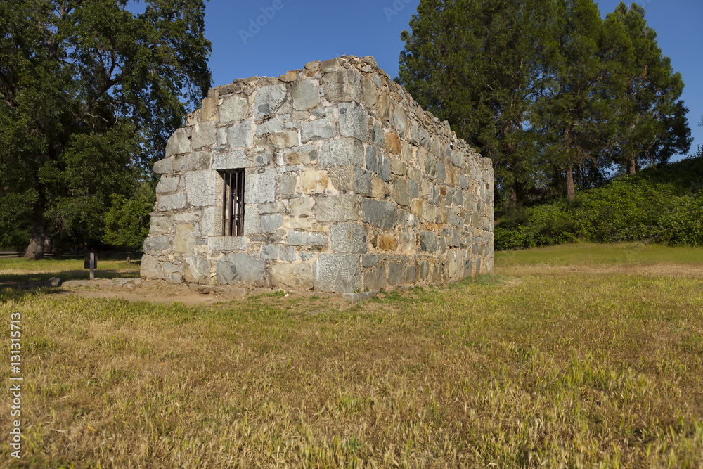 Old Stone Jail House in Coloma, California