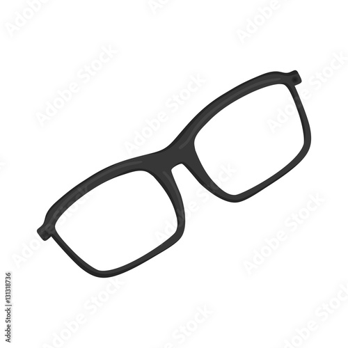 Isolated modern glasses icon vector illustration graphic design