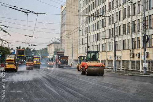 reconditioning of roads © Evgeniy