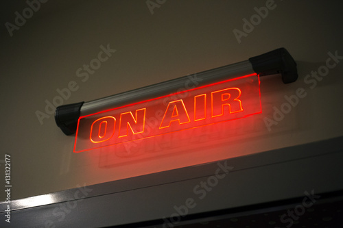 On air light sign