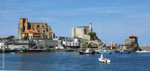 Vue panoramique de Castro Urdiales