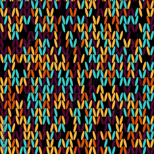 Seamless pattern in the sty...