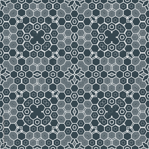 abstract geometric monochrome futuristic pattern.